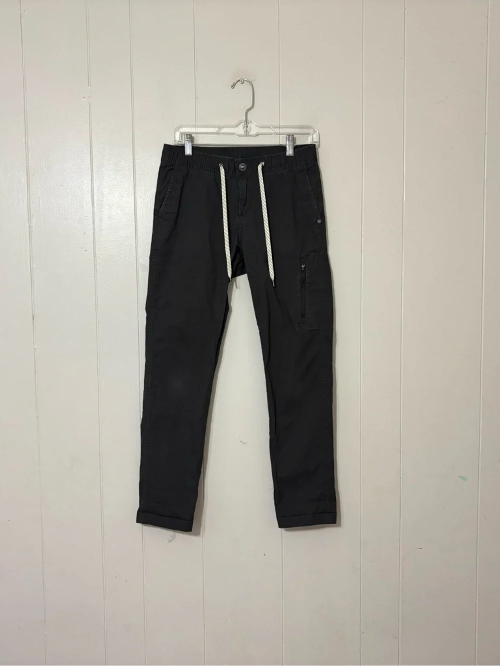 Vuori Ripstop Pants Womens Gray Jogger Hiking Travel Size Small S Drawstring - Picture 2 of 11